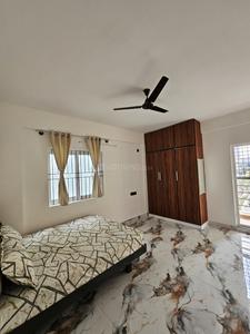 Bedroom Image of 1350 Sq.ft 2 BHK Builder Floor for rent in Hoodi Bengaluru for Rs. 52000