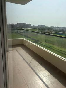 Balcony Image of 1547 Sq.ft 3 BHK Apartment / Flat for rent in Skyline Elevate, Utrathiya Zirakpur for Rs. 45000