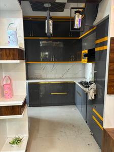 Kitchen Image of 1100 Sq.ft 3 BHK Apartment / Flat for rent in Adore Happy Homes Exclusive, Sector 86 Faridabad for Rs. 28000