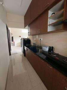 Kitchen Image of 800 Sq.ft 1 BHK Apartment / Flat for rent in Indira Nagar Bengaluru for Rs. 50000