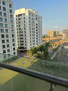 Balcony Image of 3500 Sq.ft 4 BHK Apartment / Flat for rent in Om Icon, Vesu Surat for Rs. 50000