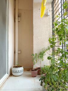 Living Room Image of 550 Sq.ft 1 BHK Apartment / Flat for rent in Kasarvadavali Thane for Rs. 21000