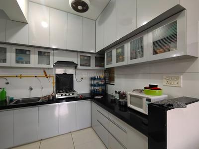 Kitchen Image of 1150 Sq.ft 2 BHK Apartment / Flat for sale in Aamrapali Resicom, Bhayli Vadodara for Rs. 3951000