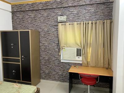 Bedroom Image of 500 Sq.ft 1 BHK Builder Floor for rent in Dwarka Mor New Delhi for Rs. 15000