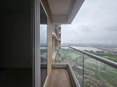 Balcony Image of 1200 Sq.ft 3 BHK Apartment / Flat for rent in Dosti West County, Thane West Thane for Rs. 50000