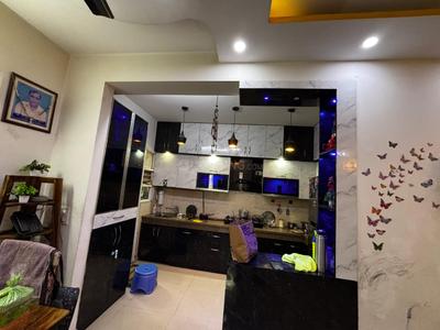 Kitchen Image of 1000 Sq.ft 2 BHK Apartment / Flat for rent in Arihant Ambar, Noida Extension Greater Noida for Rs. 25000
