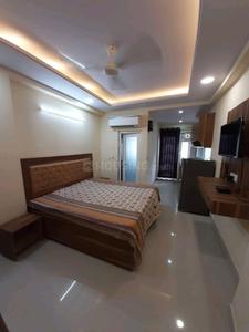 Bedroom Image of 550 Sq.ft 1 RK Apartment / Flat for rent in DLF Phase 3 Gurgaon for Rs. 20000