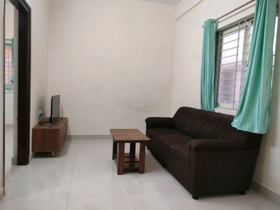 Living Room Image of 550 Sq.ft 1 BHK Builder Floor for rent in Munnekollal Bengaluru for Rs. 22000