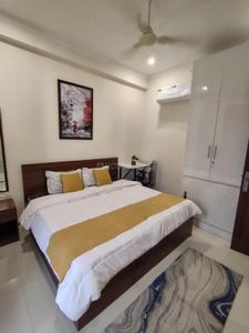 Bedroom Image of 750 Sq.ft 1 BHK Builder Floor for rent in Sector 51 Gurgaon for Rs. 40000