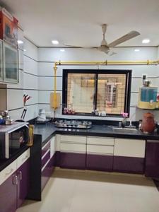 Kitchen Image of 1455 Sq.ft 3 BHK Apartment / Flat for sale in Palanpur Surat for Rs. 5500000