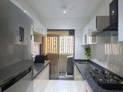Kitchen Image of 895 Sq.ft 2 BHK Apartment / Flat for sale in Evershine Amavi 303 Phase 1, Virar West Virar for Rs. 7000000