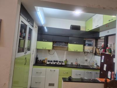 Kitchen Image of 900 Sq.ft 2 BHK Apartment / Flat for sale in Mirchandani Shalimar Swayam, Bhangarh Indore for Rs. 4600000