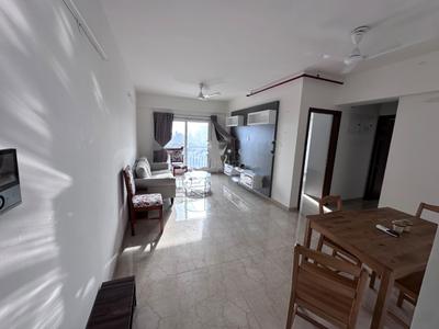 Hall Image of 1000 Sq.ft 2 BHK Apartment / Flat for rent in Shapoorji Pallonji BKC 28, Bandra East Mumbai for Rs. 99945