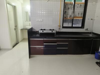 Kitchen Image of 1395 Sq.ft 2 BHK Apartment / Flat for sale in Ami Sanidhya Harmony, Makarba Ahmedabad for Rs. 7000000