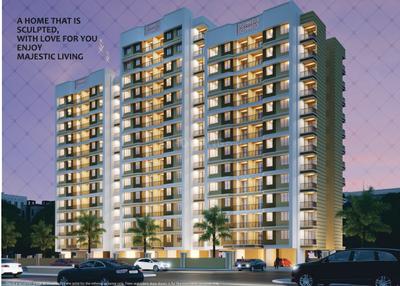 Image of 635 Sq.ft 1 BHK Apartment / Flat for sale in Patels Glory, Ambernath East, Ambernath for Rs. 2399000