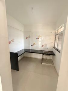 Kitchen Image of 780 Sq.ft 2 BHK Apartment / Flat for rent in Sargun RKH Golden Sunrise Building A, Moshi Pune for Rs. 18000