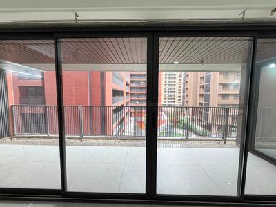 Balcony Image of 1214 Sq.ft 2 BHK Apartment / Flat for rent in Shantigram Ahmedabad for Rs. 33500