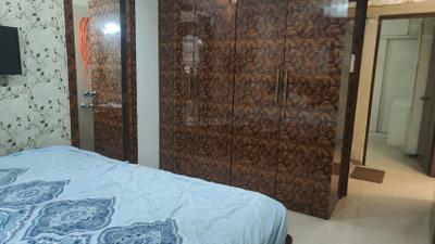 Bedroom Image of 900 Sq.ft 2 BHK Apartment / Flat for rent in Sudarshan Sky Garden, Kasarvadavali Thane for Rs. 38000