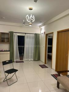 Hall Image of 760 Sq.ft 1 BHK Apartment / Flat for rent in Sobha Dream Gardens, Thanisandra Bengaluru for Rs. 31900