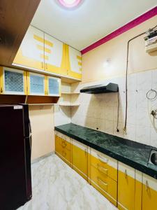 Kitchen Image of 850 Sq.ft 2 BHK Apartment / Flat for rent in Lunkad Zodiac, Viman Nagar Pune for Rs. 40000