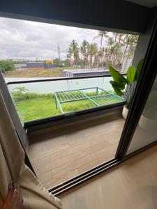 Balcony Image of 1100 Sq.ft 2 BHK Apartment / Flat for sale in Supreme Rivana Ph I, Punawale Pune for Rs. 8500000
