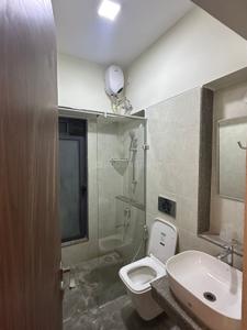 Bathroom Image of 900 Sq.ft 2 BHK Apartment / Flat for rent in Dynamix Divum, Malad East Mumbai for Rs. 75000