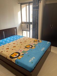 Bedroom Image of 450 Sq.ft 1 BHK Apartment / Flat for rent in Lodha Crown, Thane West Thane for Rs. 30000
