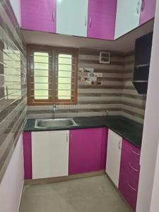 Kitchen Image of 480 Sq.ft 1 BHK Builder Floor for rent in C V Raman Nagar Bengaluru for Rs. 15000