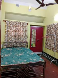 Bedroom Image of 400 Sq.ft 1 BHK Independent House for rent in Airport Gate no. 1 Kolkata for Rs. 12500