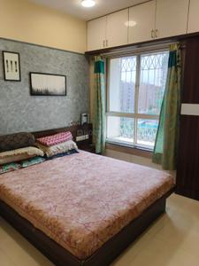 Bedroom Image of 700 Sq.ft 1 BHK Apartment / Flat for rent in Nyati Eternity, Mohammed Wadi Pune for Rs. 25000