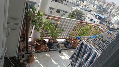 Balcony Image of 1575 Sq.ft 3 BHK Apartment / Flat for sale in Memnagar Ahmedabad for Rs. 12500000