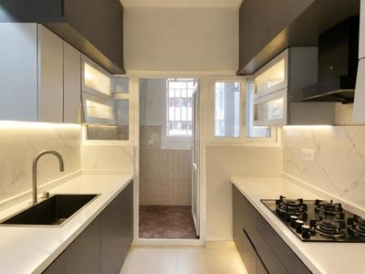 Kitchen Image of 1300 Sq.ft 2.5 BHK Apartment / Flat for sale in Shriram Southern Crest Phase 2, Kumaraswamy Layout Bengaluru for Rs. 19300000
