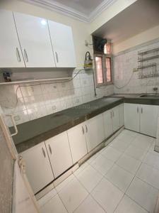 Kitchen Image of 950 Sq.ft 1 BHK Apartment / Flat for rent in Kaveri Apartments, Vasant Kunj New Delhi for Rs. 28000