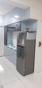 Kitchen Image of 963 Sq.ft 3 BHK Apartment / Flat for sale in Balaji Heaven Heights, Mota Mava Rajkot for Rs. 7300000