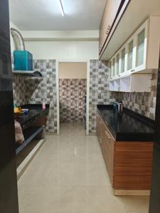 Kitchen Image of 1600 Sq.ft 3 BHK Apartment / Flat for rent in Millennial City, Thudiyalur Coimbatore for Rs. 30000