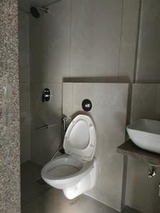 Common Bathroom Image of 900 Sq.ft 2 BHK Apartment / Flat for rent in Gurukrupa Marina Enclave, Malad West Mumbai for Rs. 55000