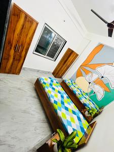 Bedroom Image of OSTELLO Comfy stays in Kharadi, Pune