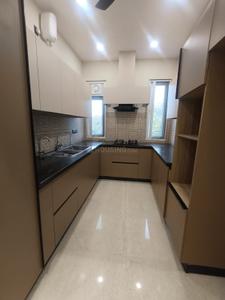 Kitchen Image of 1400 Sq.ft 3 BHK Builder Floor for rent in Janakpuri New Delhi for Rs. 70000