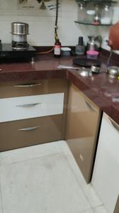 Kitchen Image of 450 Sq.ft 1 BHK Apartment / Flat for rent in Vashi Navi Mumbai for Rs. 25000