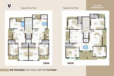 Image of 2300 Sq.ft 4 BHK Apartment / Flat for sale in Somalwada, Nagpur for Rs. 9199000