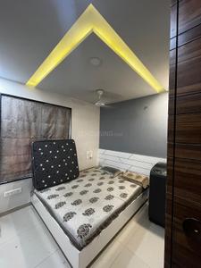 Bedroom Image of 1200 Sq.ft 2 BHK Apartment / Flat for rent in Althan Surat for Rs. 35000