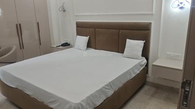 Bedroom Image of 1050 Sq.ft 1 BHK Builder Floor for rent in Sector 46 Gurgaon for Rs. 38000