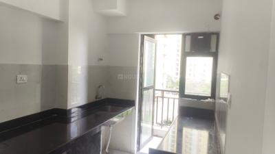 Kitchen Image of 600 Sq.ft 1.5 BHK Apartment / Flat for rent in Runwal Gardens, Dombivli East Thane for Rs. 15000