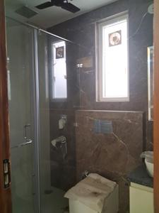 Bedroom Three Image of 1800 Sq.ft 3 BHK Builder Floor for rent in Paschim Vihar New Delhi for Rs. 45000
