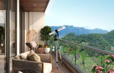 Balcony Image of 1500 Sq.ft 3 BHK Apartment / Flat for sale in Fortune Florence, Borivali East Mumbai for Rs. 34500000
