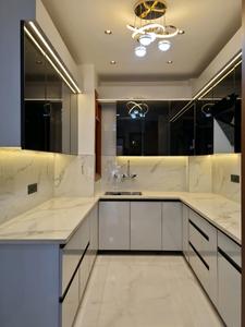 Kitchen Image of 1000 Sq.ft 3 BHK Apartment / Flat for sale in Dwarka Mor New Delhi for Rs. 8200000