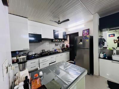 Kitchen Image of 1980 Sq.ft 3 BHK Apartment / Flat for rent in Iris Blueiris II, Vastral Ahmedabad for Rs. 30000