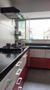 Kitchen Image of 1100 Sq.ft 3 BHK Apartment / Flat for sale in Hubtown Ackruti Aditya, Grant Road Mumbai for Rs. 62500000