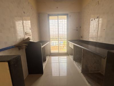 Kitchen Image of 660 Sq.ft 1 BHK Apartment / Flat for rent in Bhagwati Neelkanth Heights, Kalamboli Navi Mumbai for Rs. 16500