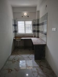 Kitchen Image of 1300 Sq.ft 3 BHK Apartment / Flat for rent in Chinar Park Kolkata for Rs. 20000